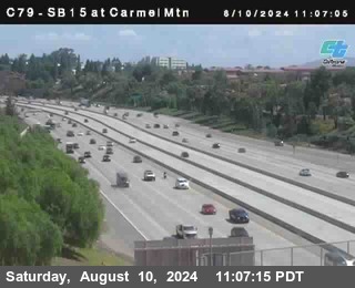 NB 15 at Carmel Mountain Rd.