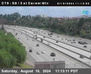 NB 15 at Carmel Mountain Rd.