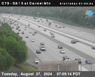 NB 15 at Carmel Mountain Rd.