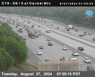 NB 15 at Carmel Mountain Rd.