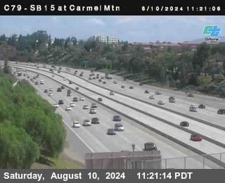 NB 15 at Carmel Mountain Rd.