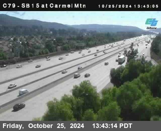 NB 15 at Carmel Mountain Rd.