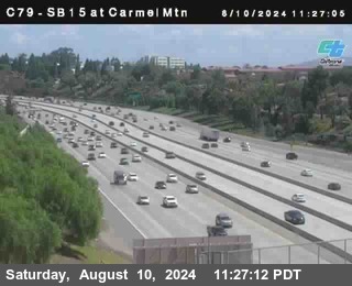 NB 15 at Carmel Mountain Rd.