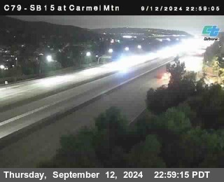 NB 15 at Carmel Mountain Rd.