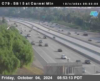 NB 15 at Carmel Mountain Rd.