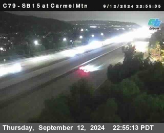 NB 15 at Carmel Mountain Rd.