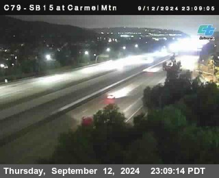 NB 15 at Carmel Mountain Rd.