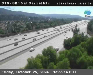 NB 15 at Carmel Mountain Rd.