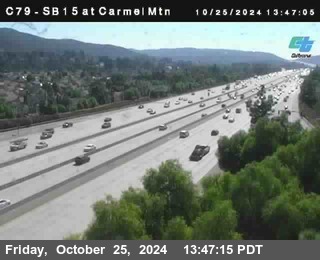 NB 15 at Carmel Mountain Rd.