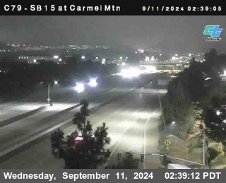 NB 15 at Carmel Mountain Rd.