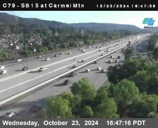 NB 15 at Carmel Mountain Rd.