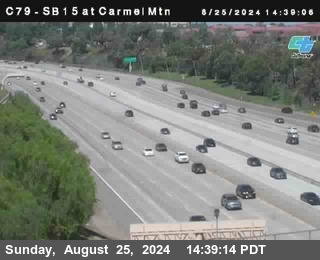 NB 15 at Carmel Mountain Rd.