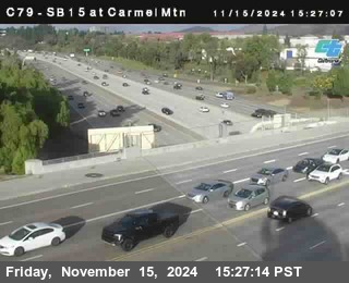 NB 15 at Carmel Mountain Rd.