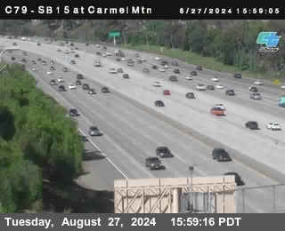 NB 15 at Carmel Mountain Rd.