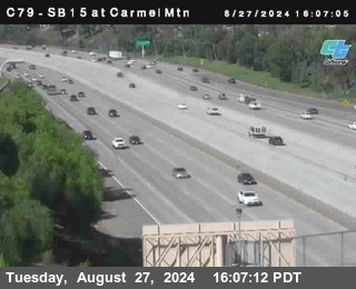 NB 15 at Carmel Mountain Rd.