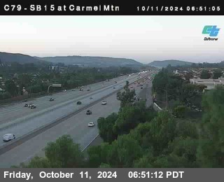 NB 15 at Carmel Mountain Rd.