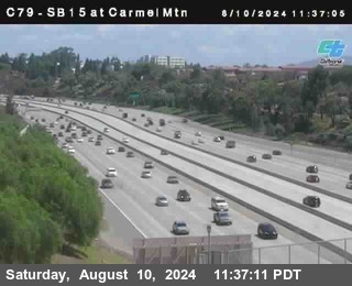 NB 15 at Carmel Mountain Rd.