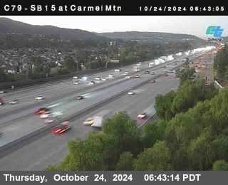 NB 15 at Carmel Mountain Rd.