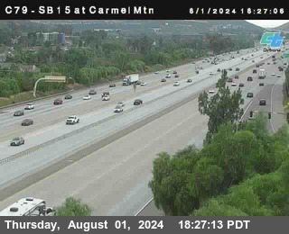 NB 15 at Carmel Mountain Rd.