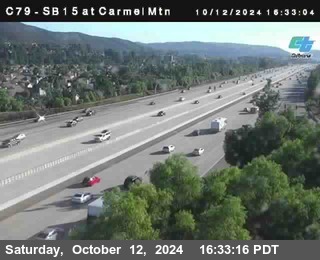 NB 15 at Carmel Mountain Rd.