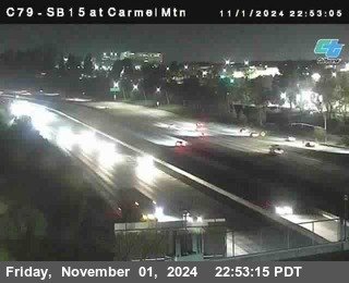 NB 15 at Carmel Mountain Rd.