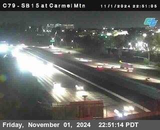 NB 15 at Carmel Mountain Rd.