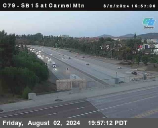 NB 15 at Carmel Mountain Rd.