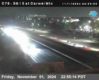 NB 15 at Carmel Mountain Rd.