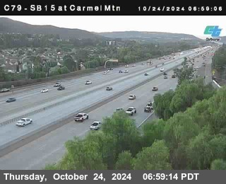 NB 15 at Carmel Mountain Rd.