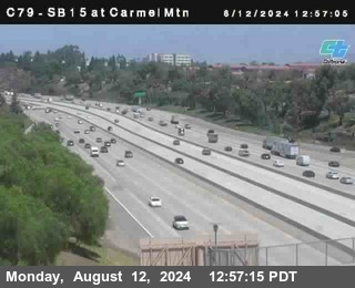 NB 15 at Carmel Mountain Rd.