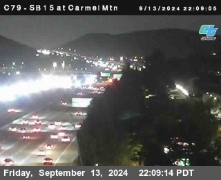 NB 15 at Carmel Mountain Rd.