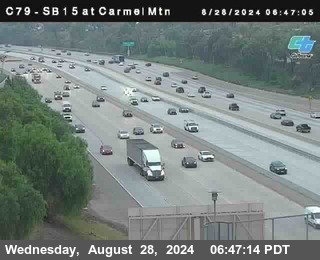 NB 15 at Carmel Mountain Rd.