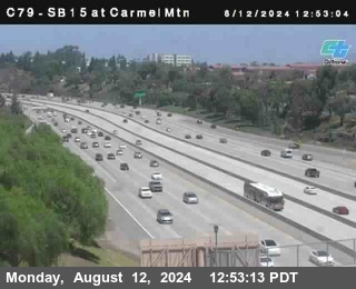 NB 15 at Carmel Mountain Rd.