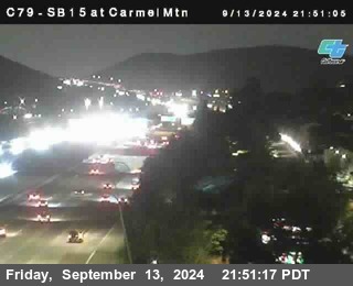 NB 15 at Carmel Mountain Rd.