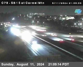 NB 15 at Carmel Mountain Rd.