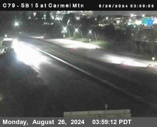 NB 15 at Carmel Mountain Rd.