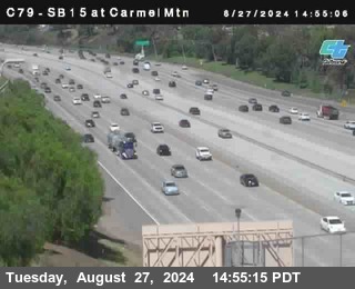 NB 15 at Carmel Mountain Rd.