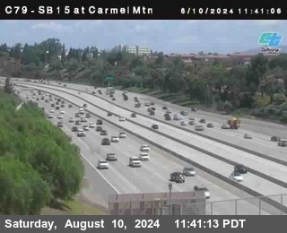 NB 15 at Carmel Mountain Rd.