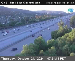 NB 15 at Carmel Mountain Rd.