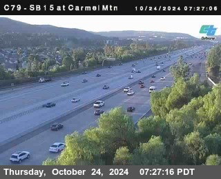 NB 15 at Carmel Mountain Rd.