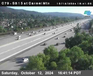 NB 15 at Carmel Mountain Rd.