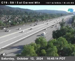 NB 15 at Carmel Mountain Rd.