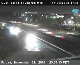 NB 15 at Carmel Mountain Rd.