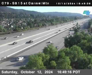 NB 15 at Carmel Mountain Rd.