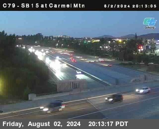 NB 15 at Carmel Mountain Rd.