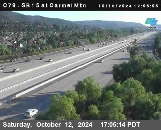 NB 15 at Carmel Mountain Rd.