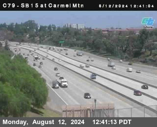 NB 15 at Carmel Mountain Rd.