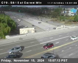 NB 15 at Carmel Mountain Rd.