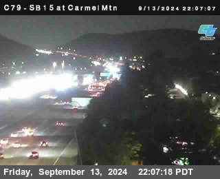 NB 15 at Carmel Mountain Rd.