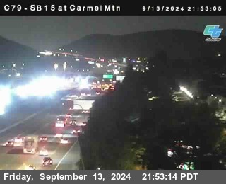 NB 15 at Carmel Mountain Rd.